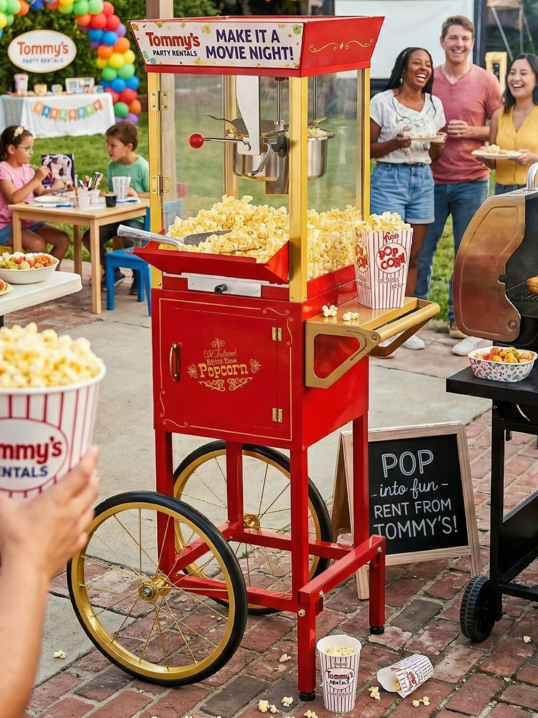 popcorn machine rental ridgefield wa