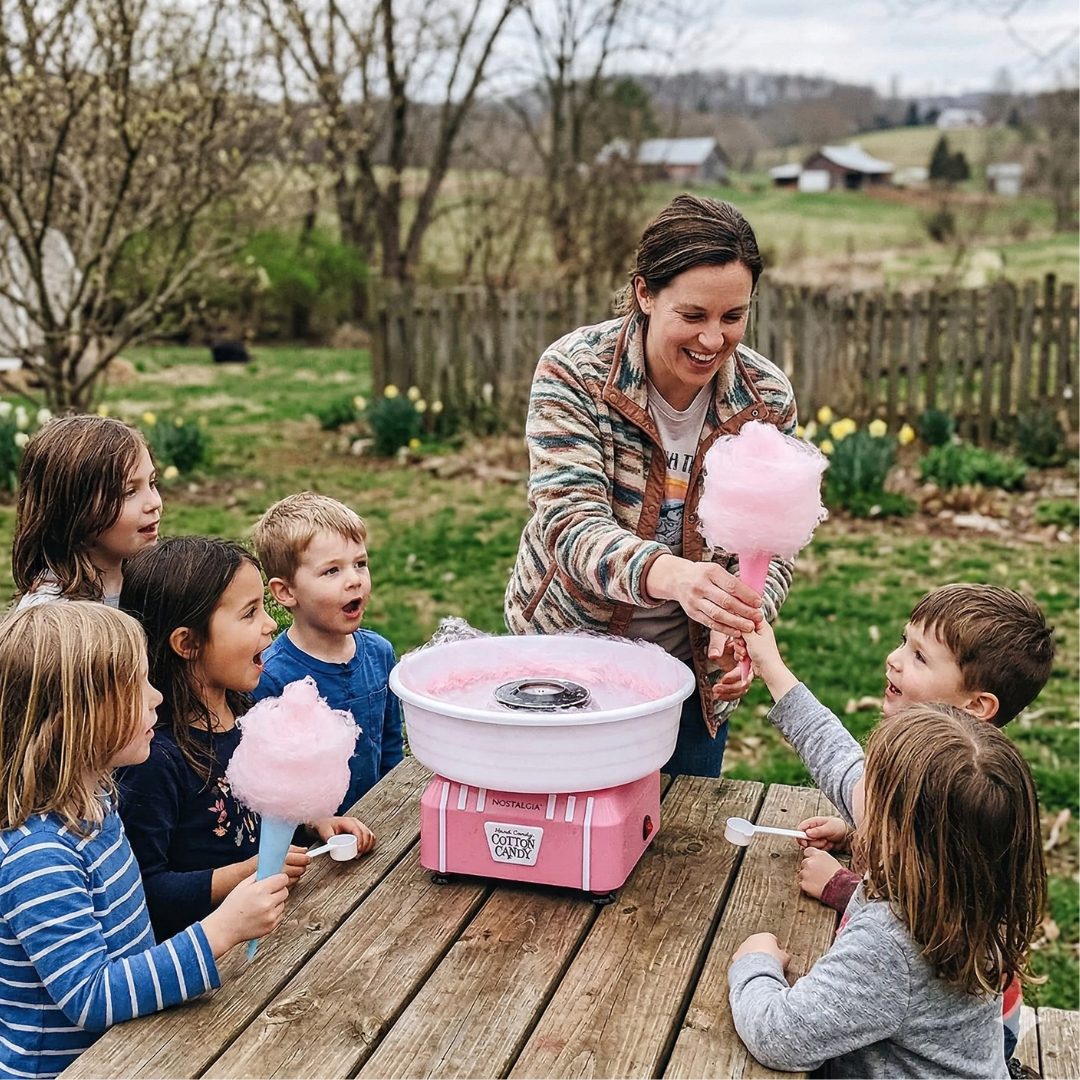 Cotton candy machine